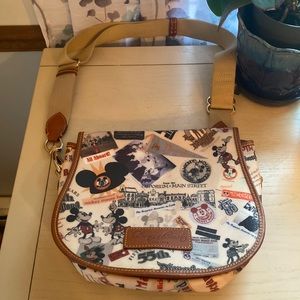 dooney & bourke Disneyland 55th anniversary leather bag